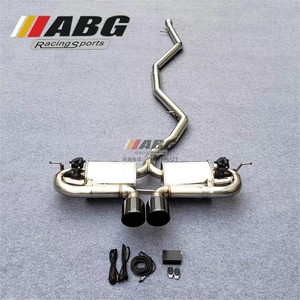 ABG排气 适用宝一马X6 E71 E72 N54 N55 头段中段 尾段改装排气管
