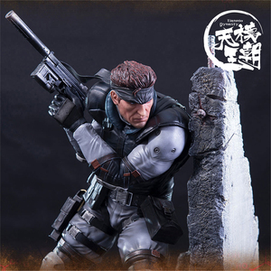 天模 First 4 Figures 17.5寸 合金装备 斯内克 SOLID SNAKE 雕像