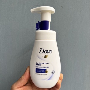 Dove多芬保湿水嫩洗面奶专用清洁洁面泡沫洁面乳泡泡160ml女生