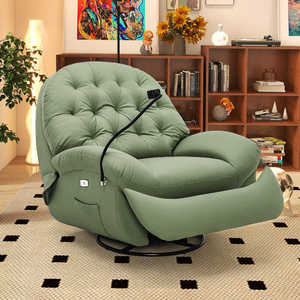 头等舱太空沙发功能摇椅懒人沙发休闲可睡躺椅子电动单人客厅沙发