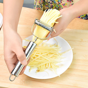 厨房用品 手动多功能切菜器切丝器刮土豆丝土豆切片擦丝刨丝神器