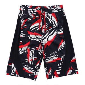 现货·30 | Jordan 2010 AJ5绝版火焰鲨鱼迷彩速干沙滩运动短裤
