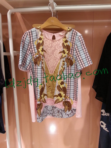ENC专柜正品女装夏款衬衫BA73723C EHBA73723C-1280