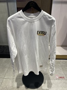 福神 EVISU潮牌专柜正品 2022春夏男士长袖T恤2ESHTM2TL604XXCT