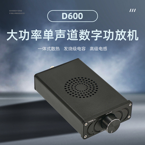 D600 TPA3255 单声道600W数字功放机