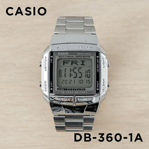 卡西欧手表CASIO DB-360-1A 经典复古百搭户外运动防水方形电子表