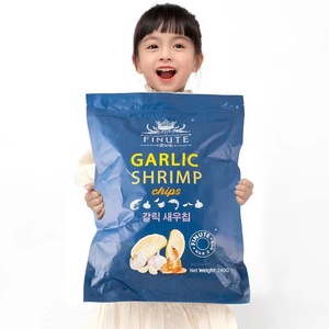 山姆会员韩国进口G00DLIFEFINUTE蒜味虾片240g海苔谷物脆膨化薯片