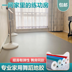 家用芭蕾舞蹈地胶专用舞蹈房跳中国舞垫子练功地垫pvc教室加厚5.0