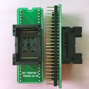 RT809H国产单板TSOP48脚弹跳座NAND NOR适配器烧录座TSOP32TSOP40