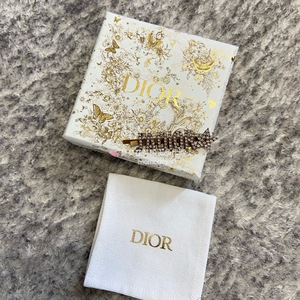 英国代购Dior/迪奥2022春夏新款折扣款时尚精致一字潮流发夹
