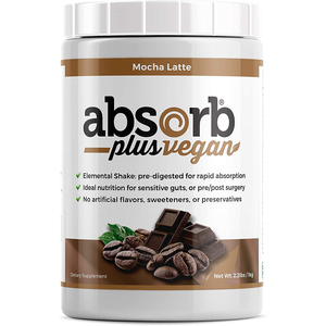 直邮Absorb Plus Vegan有机发芽糙米分离蛋白粉添加复合维生素1kg