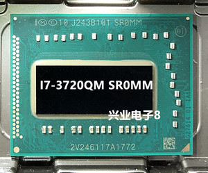 I7-3720QM SR0MM 2.60GHZ/6M 3代I7 板卡配件BGA珠点CPU