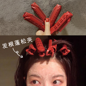 韩国垫头发根懒人蓬松神器空气刘海卷发造型固定发夹顶夹发卡头饰