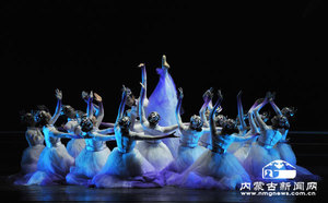 桃李杯女子群舞舞蹈《马兰花开》古典民族舞台表演演出服装定做