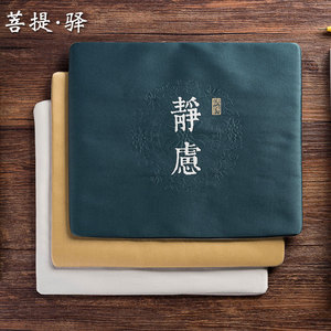中式丝绣禅意鼠标垫 中国风鼠标垫加厚 特色桌垫创意鼠标垫包邮