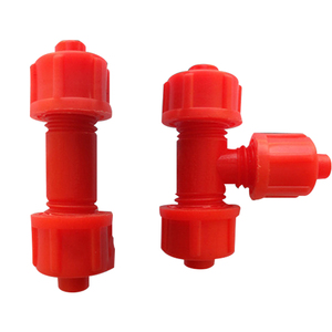 普拉松自动饮水器水管软管用三通直通配套用养鸡设备用品打孔钻头