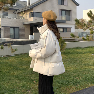反季促销2023冬季新款羽绒棉服女棉衣韩版学生面包服短款棉袄外套