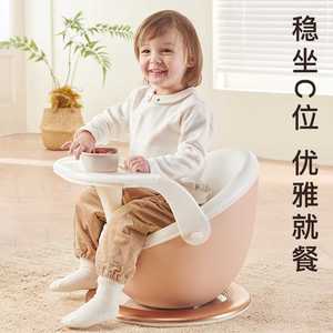 宝宝吃饭餐椅婴儿叫叫椅多功能可拆卸餐盘儿童凳子靠背座椅可