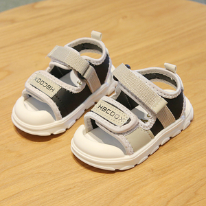 宝宝凉鞋软底夏季0一1-3岁半男儿童透气包头鞋子女婴儿防滑学步鞋