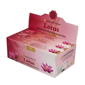 印度进口天然香薰Lotus-荷花线香安神助眠家用室内空气净化熏香料