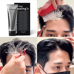 正品MOETA韩式刘海定型膏鬓角软化发根矫正服帖烫男士头发软发剂