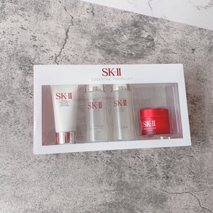 SK-II/SK2四件套盒体验套装护肤旅行中小样洁面神仙水大红瓶面霜