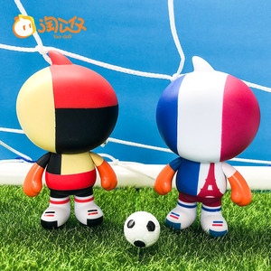 淘公仔世界杯互动定制款足球周边手办玩偶 玩具 32款国家