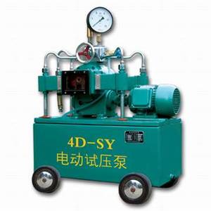 水压电动试压泵4DSY-100/10四缸管道打压机 液压油泵 测压泵10Mpa