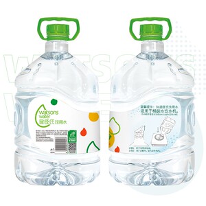 【送货上门】屈臣氏蒸馏水正品大桶8L*2桶饮水机可用机器护肤16升