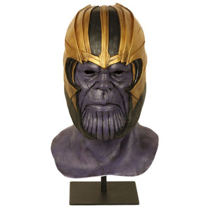 复联4终局之战Thanos灭霸头盔款乳胶面具豪华版Cosplay道具