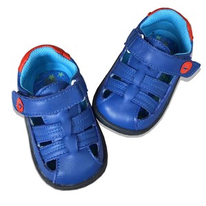 男女宝宝童皮鞋 婴幼儿学步鞋 透气镂空洞洞凉鞋机能鞋宝宝不掉鞋