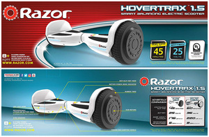 特价美国Razor儿童学生成人悬浮板自动平衡车智能滑板车Hovertrax