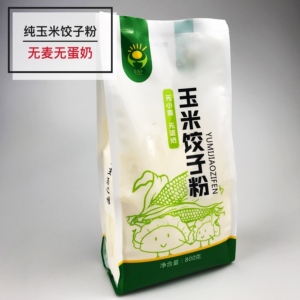 水饺粉日当吾纯玉米饺子粉熟粉细粉无小麦馄饨烘焙800g/袋送教程