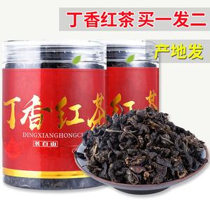 丁香红茶长白山野生丁香茶红叶花茶养特正级发酵茶品除胃茶叶口臭