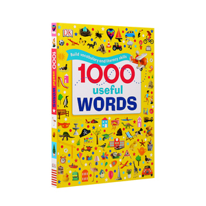 DK 1000 Useful Words英文原版点读版 1000英语常用词1000usefulwords 词汇量积累 阅读写作技能提升 精装点读版 4-8岁