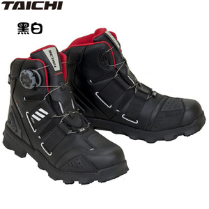 RS TAICHI日本摩托车骑行皮靴子赛机车防水透气骑士鞋 冬季RSS010