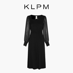 韩国KLPM哺乳连衣裙哺乳衣外出辣妈款春秋季产后浦乳期显瘦喂奶衣