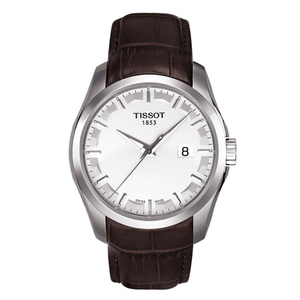 Tissot天梭手表库图系列男表时尚皮带石英表T035.410.16.031.00