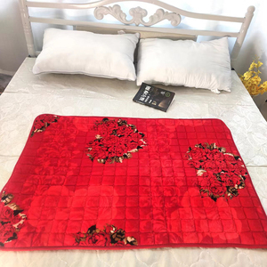 大姨妈垫红色小毛毯防漏防脏隔脏垫子防滑姨妈垫生理期床垫红色