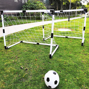 幼儿园足球球门网架儿童三人五人折叠便携式小球门框足球家用