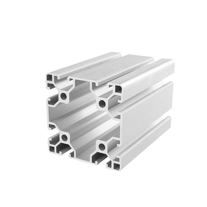 欧标铝型材8080/8012/80160 大型框架铝材 表面银白氧化 精准切割