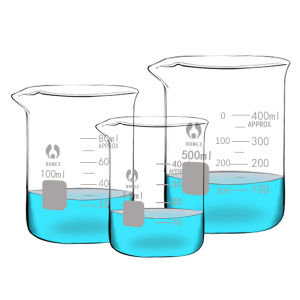 25 50 100 150 250 300 400 500 1000ml 北玻BOMEX 玻璃烧杯GG-17