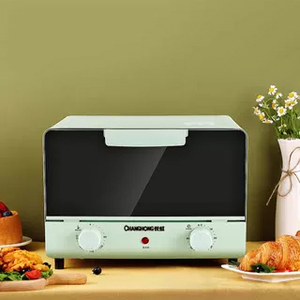 T4kzi德国小型电烤箱家用多功能12L烘焙烤串机1-3人宿舍迷你烤箱