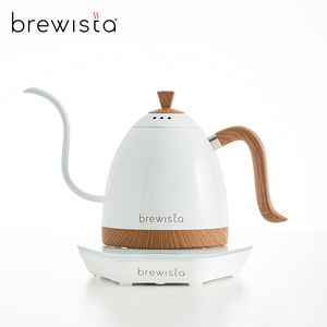 Brewista 智能不锈钢手冲温控壶 咖啡细口壶 电水壶自带加热底座