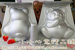 香港代购 美国惠尔通 WILTON 3D立体小熊蛋糕模具 大号