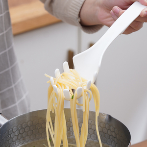 日式家用捞面漏勺厨房捞面条神器煮鸡蛋爪勺塑料意面捞勺漏网勺子