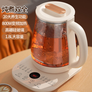 日本养生壶多功能家用小型电煮茶壶办公室全自动加厚玻璃电热水壶