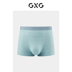 【两条装】GXG男士内裤男夏季冰丝透气平角裤内裤男短裤