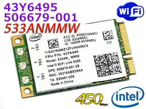 联想X200T400R500W500W700W700ds 双频 450M 无线网卡 Intel 5300