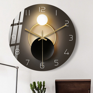 创意钟表挂钟客厅家用时尚2021新款时钟静音挂表现代简约轻奢墙钟